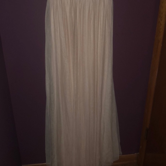 Gorgeous cream floor length dress. - Picture 2 of 6